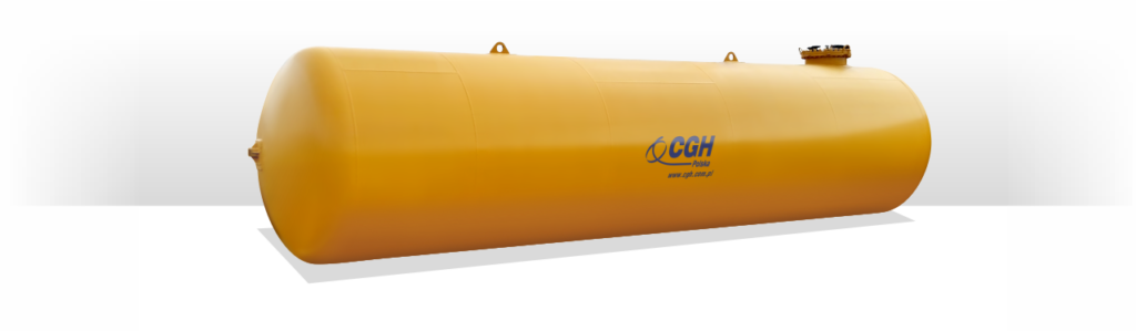 Underground LPG tanks
