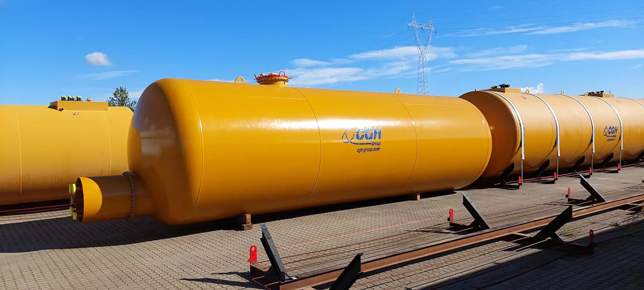 Underground LPG tanks 200 m3