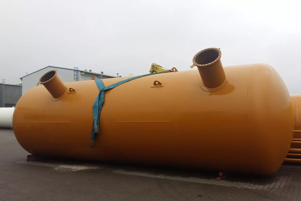 Underground LPG tanks